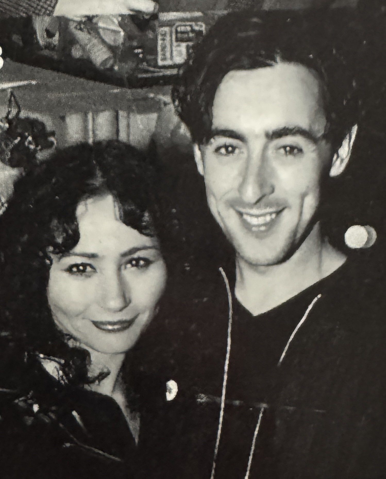 Frances Ruffelle and Alan Cumming
